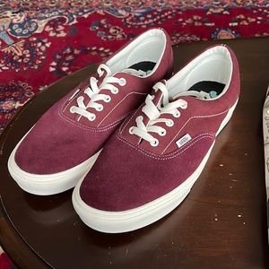 Red vans size 12. New, never been worn.